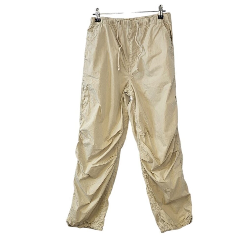 Aritzia TNA Squad Parachute Pants, High Rise, Oversized, Slash Pocket, Sz S